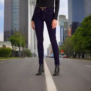 Women's Jeans Dark Wash Blue Levi Strauss 311 Shaping Skinny Jeans Women’s Denim